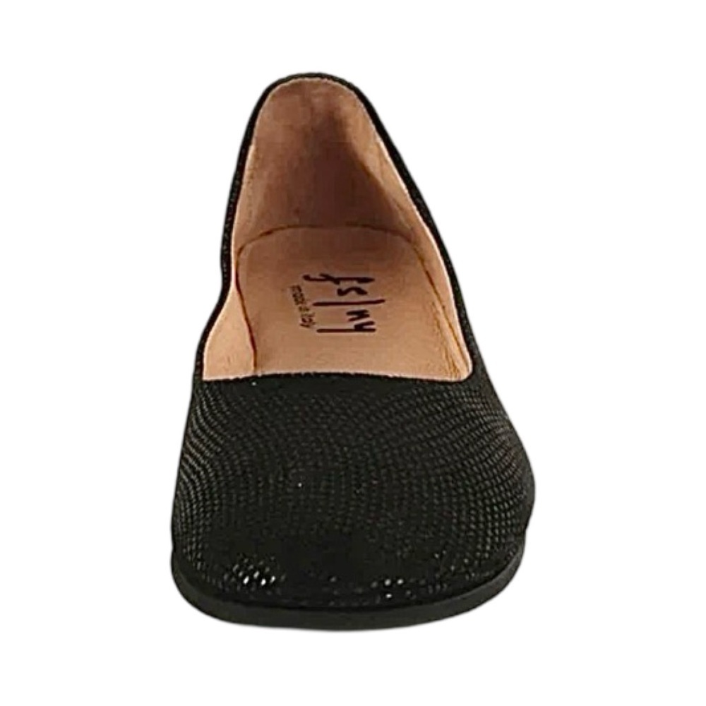 FRENCH SOLE Zeppa Black Wave Ballet Flats With Box Size 10.5 - Picture 2 of 16